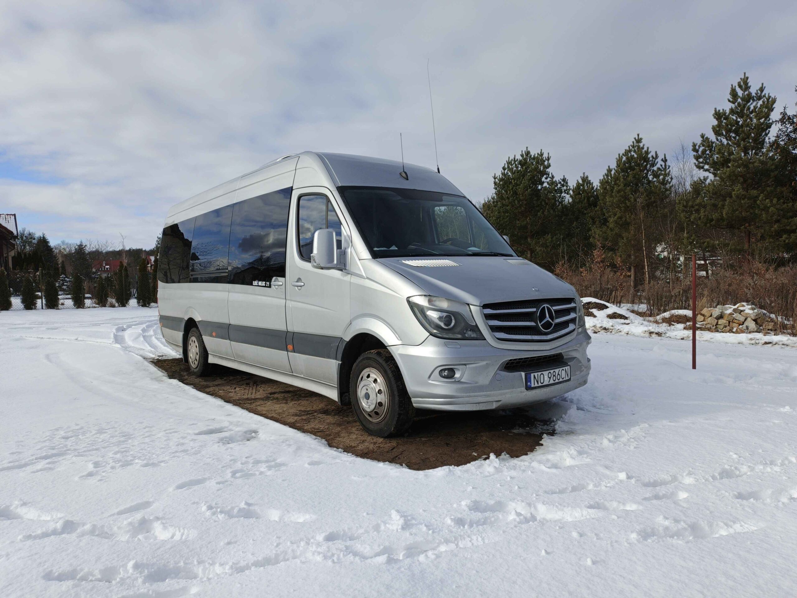 Przewozy Osób Olsztyn - Bałdyga Przewozy - Bus Mercedes